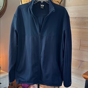 Russell Athletic Men's Dark Blue Windbreaker